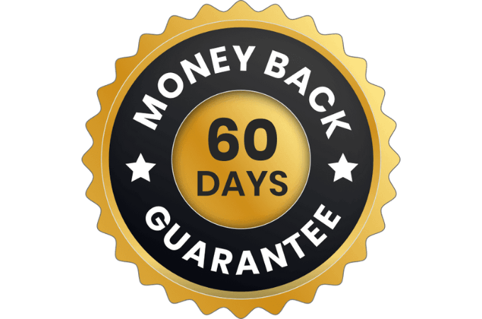60- days Money Back Guarantee
